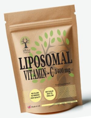 Liposomal Vitamin C 1400 mg per serving – Clean Vegan Supplements - Mother Nature