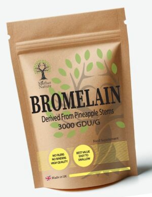 Bromelain 500 mg – Mother Nature - MOTHER NATURE SUPPLEMENTSBromelain 500 mg – Mother NatureDiet Supplementss
