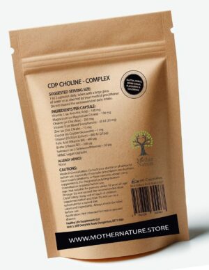 CDP Choline Complex Vitamin D3 – Mother Nature - MOTHER NATURE SUPPLEMENTSCDP Choline Complex Vitamin D3 – Mother NatureDiet Supplementss