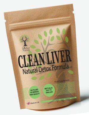 Clean Liver Capsules 500mg L-Glutathione Milk Thistle NAC Best Vegan Supplements - MOTHER NATURE SUPPLEMENTSClean Liver Capsules 500mg L-Glutathione Milk Thistle NAC Best Vegan SupplementsDiet Supplementss