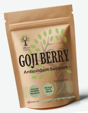 Goji Berry Capsules 500 mg – Mother Nature - MOTHER NATURE SUPPLEMENTSGoji Berry Capsules 500 mg – Mother NatureDiet Supplementss