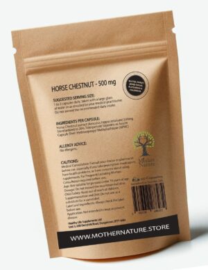 Horse Chestnut Extract 500 mg – Mother Nature - MOTHER NATURE SUPPLEMENTSHorse Chestnut Extract 500 mg – Mother NatureDiet Supplementss