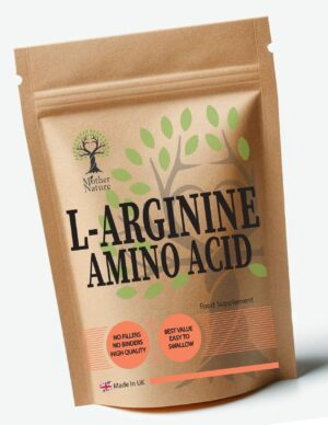 L Arginine 600 mg – Mother Nature - MOTHER NATURE SUPPLEMENTSL Arginine 600 mg – Mother NatureDiet Supplementss