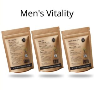 Men's Vitality Stack – Male Complex, Zinc & L-Arginine – Mother Nature - MOTHER NATURE SUPPLEMENTSMen's Vitality Stack – Male Complex, Zinc & L-Arginine – Mother NatureDiet Supplementss