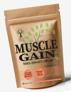 Muscle Gain Capsules 600mg High Potency Clean Natural Herbs Eco-friendly Best Vegan Supplements Plant-based Holistic Health - MOTHER NATURE SUPPLEMENTSMuscle Gain Capsules 600mg High Potency Clean Natural Herbs Eco-friendly Best Vegan Supplements Plant-based Holistic HealthDiet Supplementss