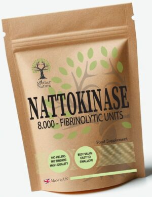 Nattokinase Capsules 8000 FU High Potency Clean Natural Nattokinase Plant-based Vegan Supplements – Mother Nature - MOTHER NATURE SUPPLEMENTSNattokinase Capsules 8000 FU High Potency Clean Natural Nattokinase Plant-based Vegan Supplements – Mother NatureDiet Supplementss