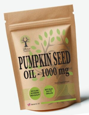 Pumpkin Seed Oil Capsules 1000 mg – Mother Nature - MOTHER NATURE SUPPLEMENTSPumpkin Seed Oil Capsules 1000 mg – Mother NatureDiet Supplementss