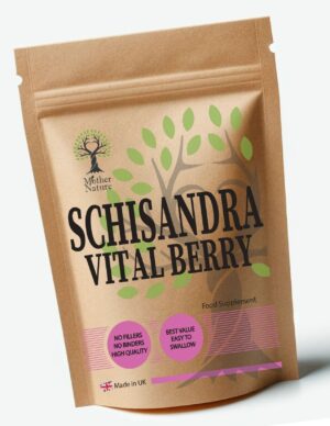 Schisandra Capsules 500 mg – Mother Nature - MOTHER NATURE SUPPLEMENTSSchisandra Capsules 500 mg – Mother NatureDiet Supplementss