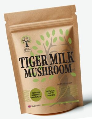 Tiger Milk Mushroom 400 mg – Mother Nature - MOTHER NATURE SUPPLEMENTSTiger Milk Mushroom 400 mg – Mother NatureDiet Supplementss