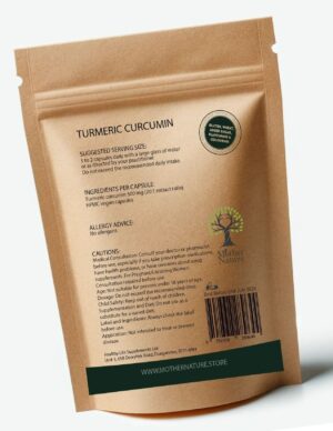 Turmeric Curcumin Extract 500 mg – Mother Nature - MOTHER NATURE SUPPLEMENTSTurmeric Curcumin Extract 500 mg – Mother NatureDiet Supplementss