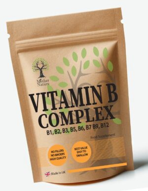 Vitamin B Complex Capsules All 8 B Vitamins – Mother Nature - MOTHER NATURE SUPPLEMENTSVitamin B Complex Capsules All 8 B Vitamins – Mother NatureDiet Supplementss