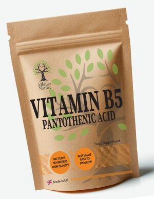 Vitamin B5 500 mg – Mother Nature - MOTHER NATURE SUPPLEMENTSVitamin B5 500 mg – Mother NatureDiet Supplementss