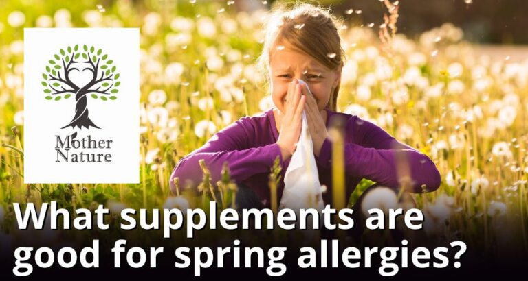 What supplements are good for spring allergies?