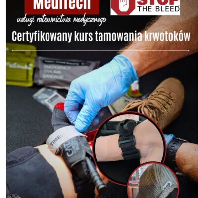 STOP THE BLEED - Certyfikowany kurs tamowania masywnych krwotoków
